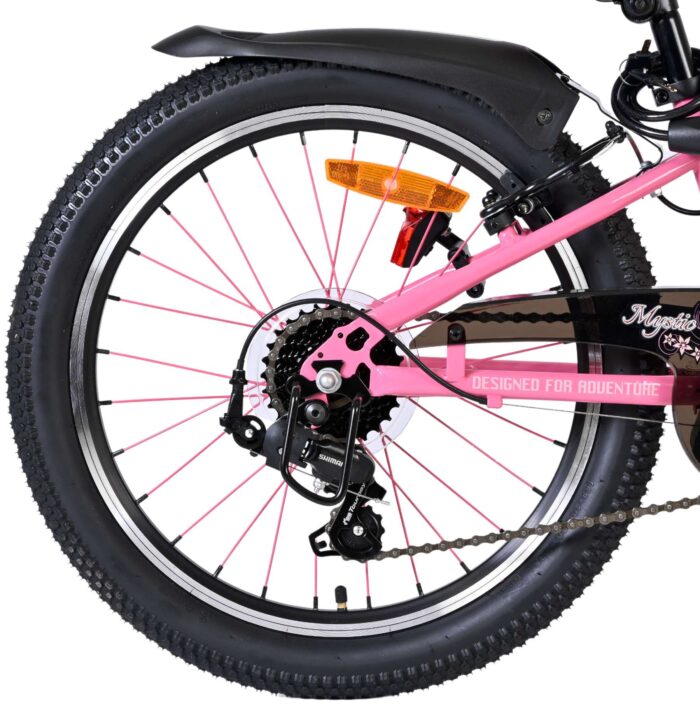Volare Mystic Kinderfiets - 20 inch - Roze - 7 speed - Afbeelding 2