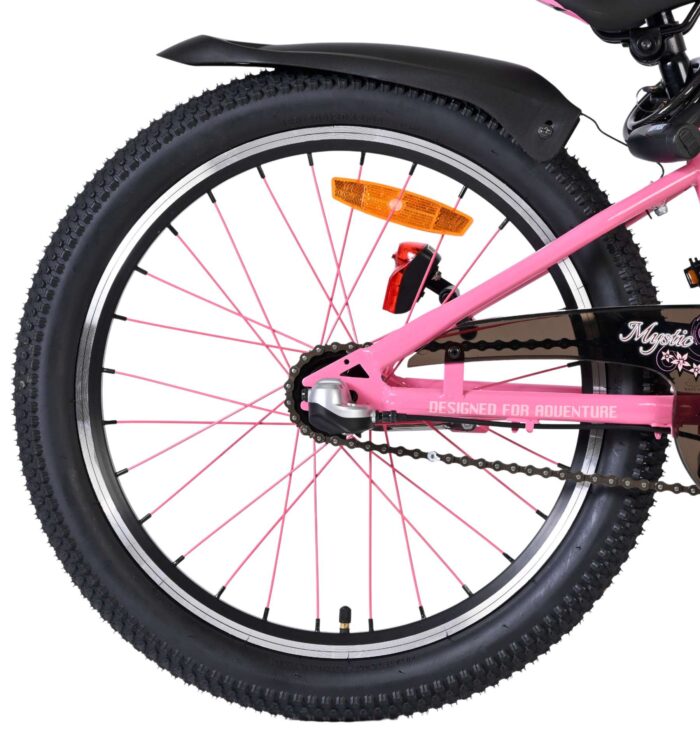Volare Mystic Kinderfiets - 20 inch - Roze - Nexus 3 - Afbeelding 2