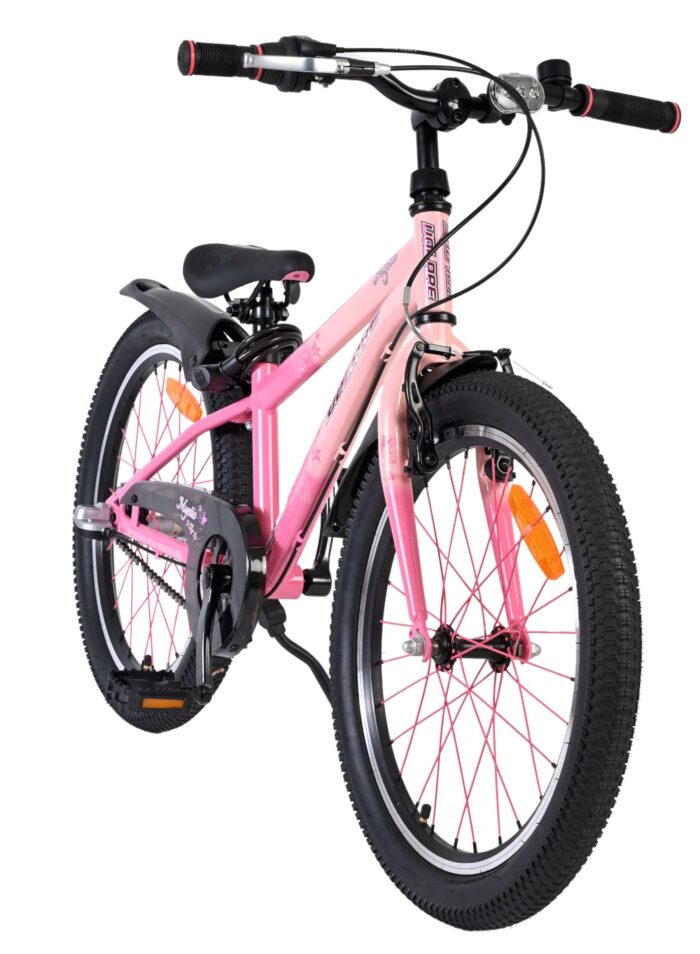 Volare Mystic Kinderfiets - 20 inch - Roze - Nexus 3 - Afbeelding 6