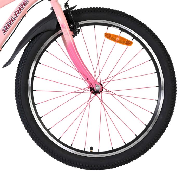 Volare Mystic Kinderfiets - 24 inch - Roze - Nexus 3 - Afbeelding 3
