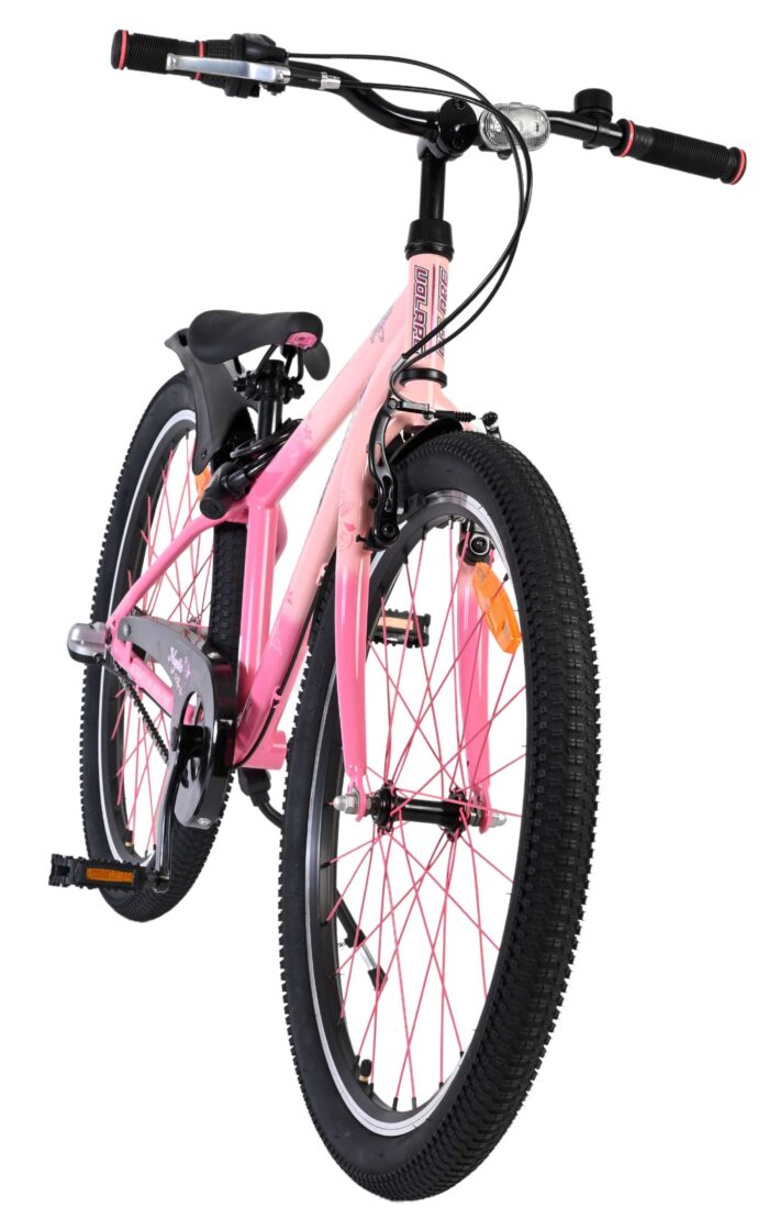 Volare Mystic Kinderfiets - 24 inch - Roze - Nexus 3 - Afbeelding 6