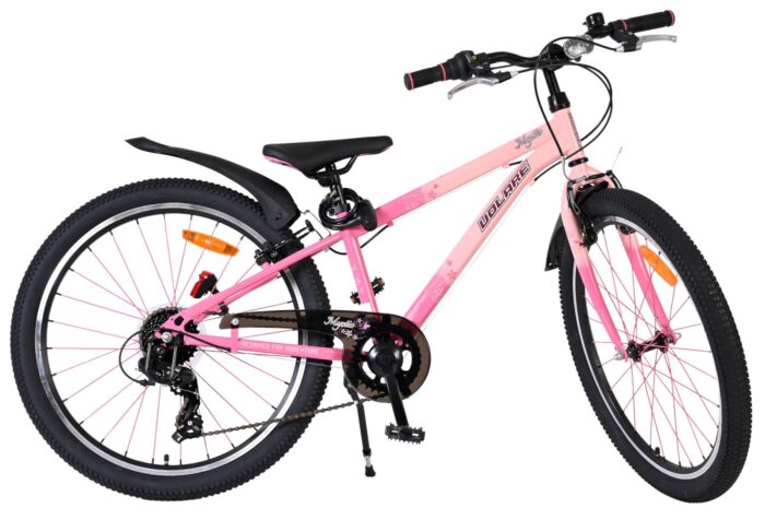 Volare Mystic Kinderfiets - 24 inch - Roze - 7 speed - Afbeelding 11