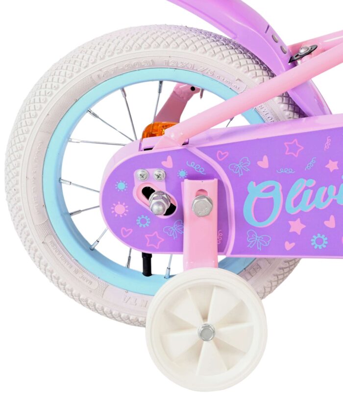 Volare Olivia Kinderfiets - Meisjes - 12 inch - Roze - Afbeelding 2