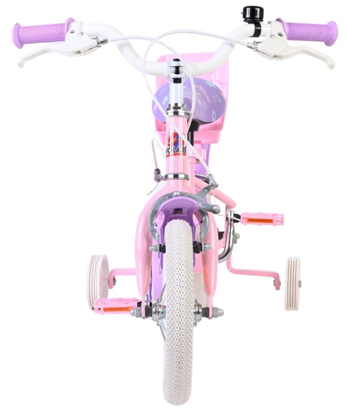 Volare Olivia Kinderfiets - Meisjes - 12 inch - Roze - Twee handremmen - Afbeelding 6
