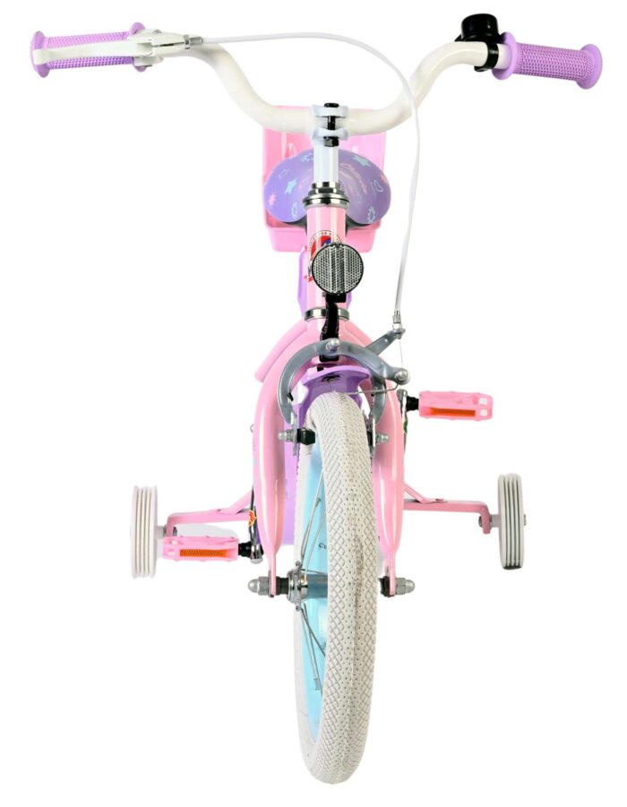 Volare Olivia Kinderfiets - Meisjes - 14 inch - Roze - Afbeelding 6