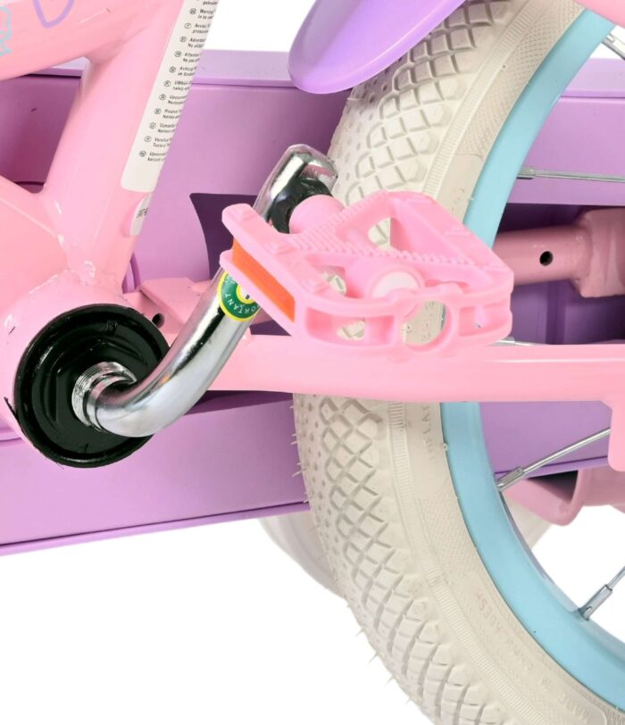 Volare Olivia Kinderfiets - Meisjes - 14 inch - Roze - Afbeelding 9