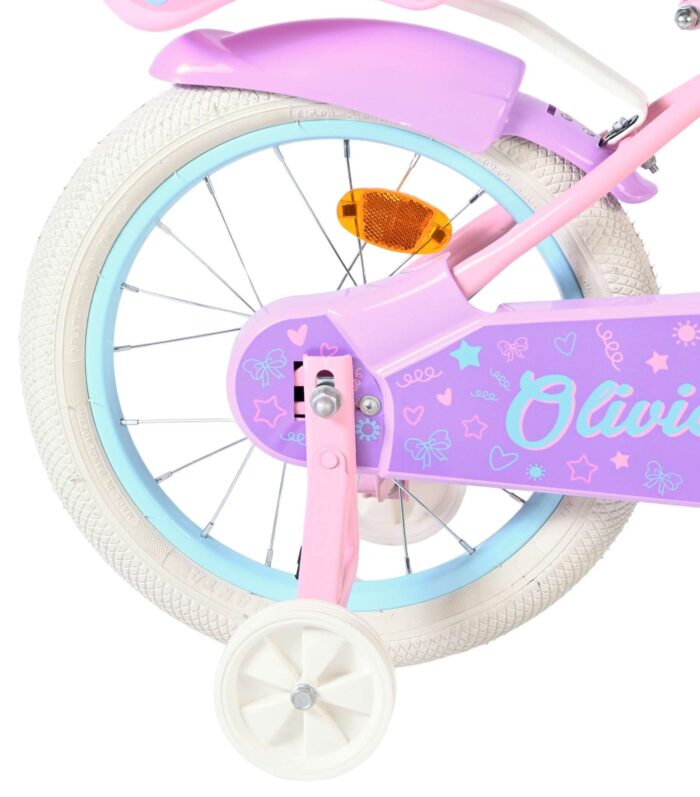 Volare Olivia Kinderfiets - Meisjes - 16 inch - Roze - Afbeelding 2