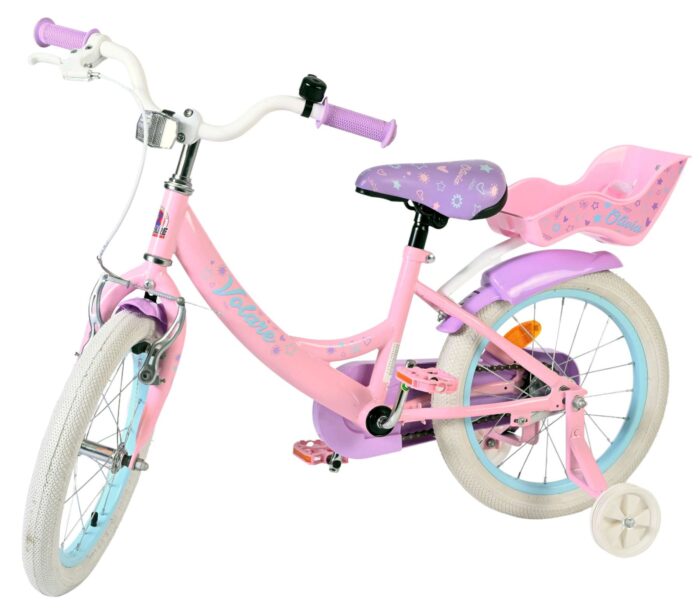 Volare Olivia Kinderfiets - Meisjes - 16 inch - Roze - Afbeelding 8