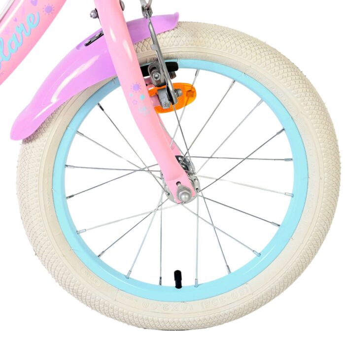 Volare Olivia Kinderfiets - Meisjes - 16 inch - Roze - Twee Handremmen - Afbeelding 3