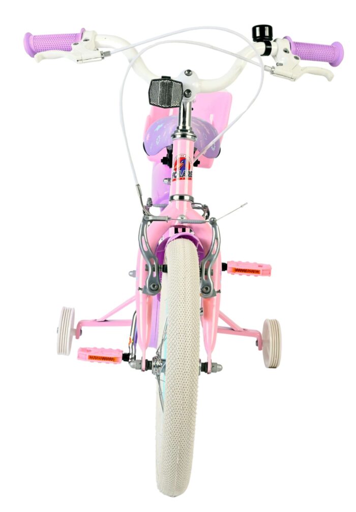 Volare Olivia Kinderfiets - Meisjes - 16 inch - Roze - Twee Handremmen - Afbeelding 6