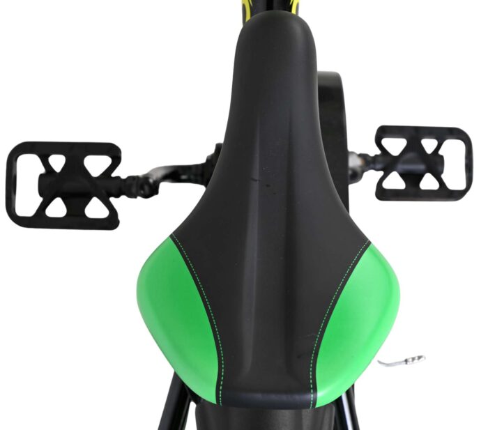 Volare Strike Kinderfiets - Jongens - 14 inch - Zwart Groen - Twee handremmen - Afbeelding 4