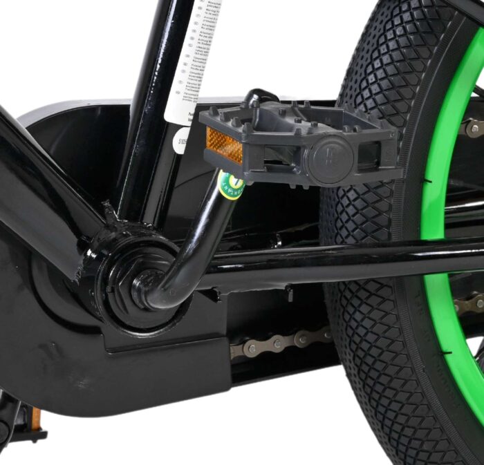 Volare Strike Kinderfiets - Jongens - 16 inch - Zwart Groen - Twee Handremmen - Afbeelding 9