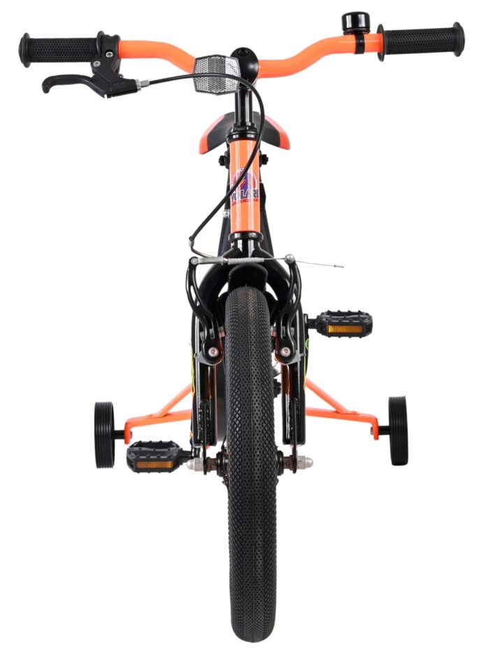 Volare Strike Kinderfiets - Jongens - 16 inch - Zwart Oranje - Afbeelding 6