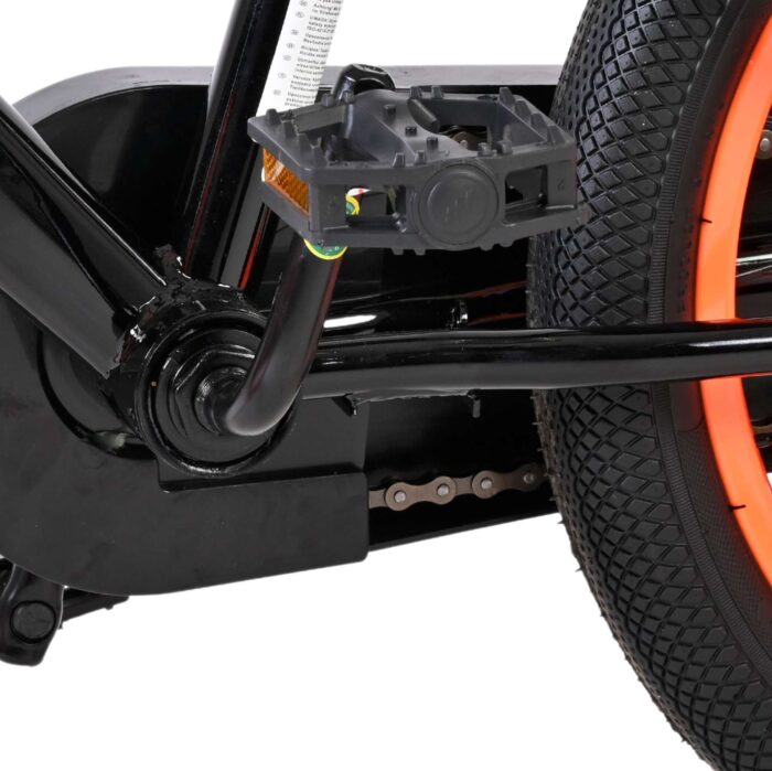 Volare Strike Kinderfiets - Jongens - 16 inch - Zwart Oranje - Afbeelding 9