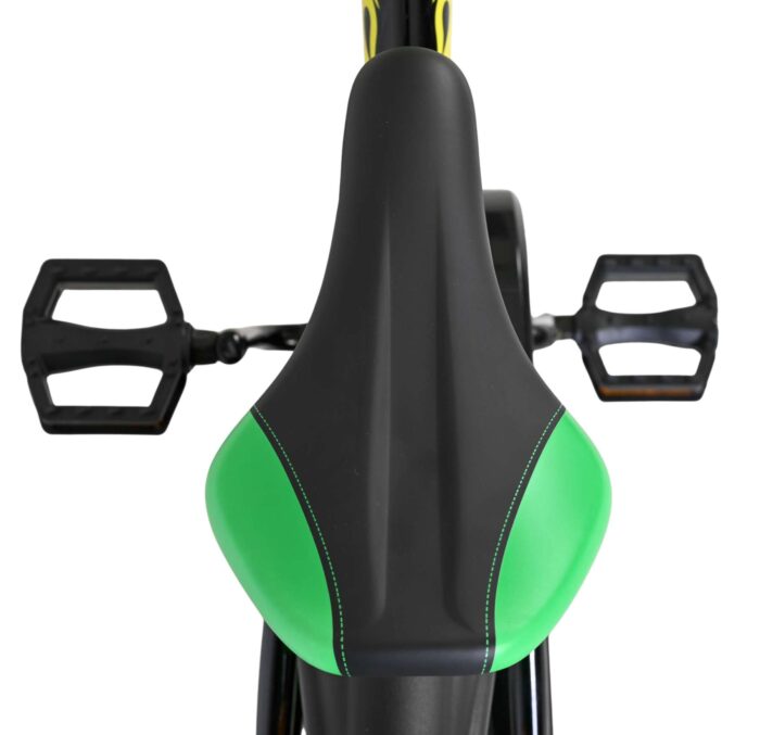 Volare Strike Kinderfiets - Jongens - 16 inch - Zwart Groen - Afbeelding 4