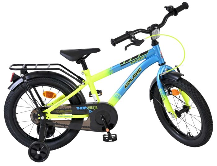 Volare Thombike Kinderfiets - Jongens - 16 inch - Blauw Geel - Afbeelding 10