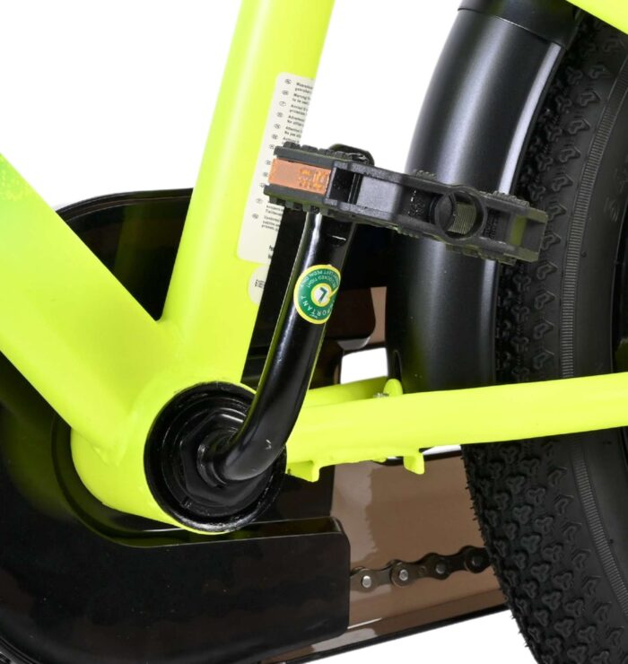 Volare Thombike Kinderfiets - Jongens - 16 inch - Blauw Geel - Afbeelding 9