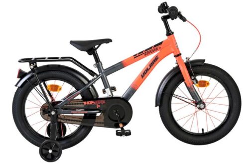 Volare Thombike Kinderfiets - Jongens - 16 inch - Oranje Grijs
