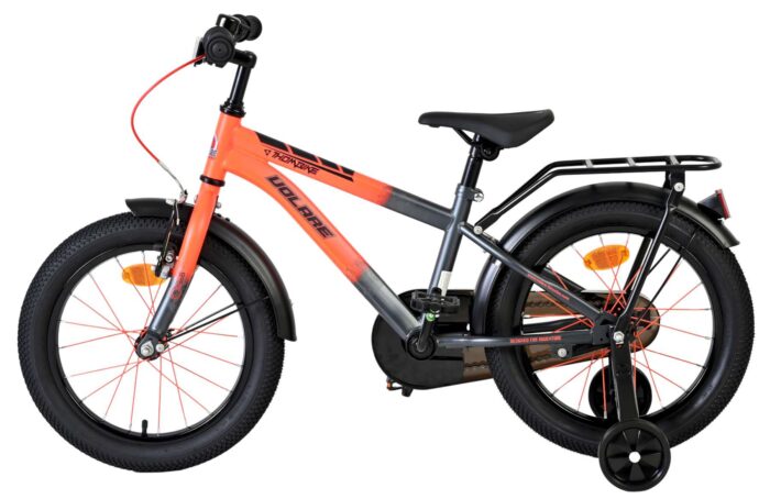 Volare Thombike Kinderfiets - Jongens - 16 inch - Oranje Grijs - Afbeelding 7