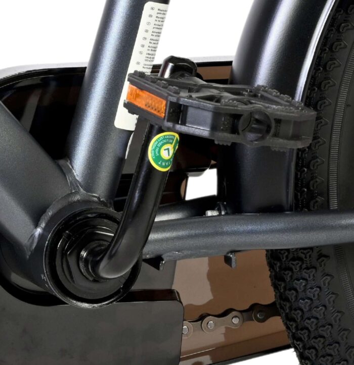 Volare Thombike Kinderfiets - Jongens - 16 inch - Oranje Grijs - Afbeelding 9