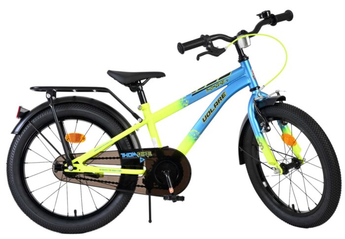 Volare Thombike Kinderfiets - Jongens - 18 inch - Blauw Geel - Afbeelding 10