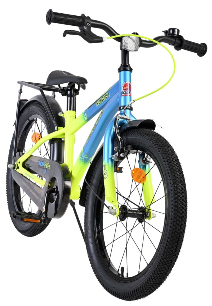 Volare Thombike Kinderfiets - Jongens - 18 inch - Blauw Geel - Afbeelding 5