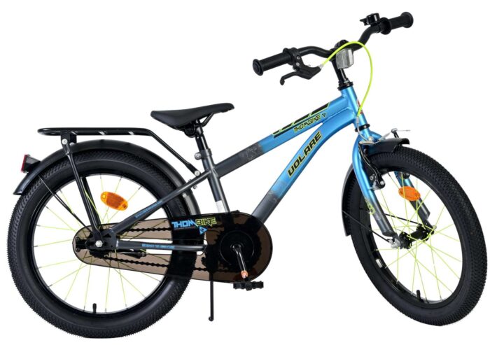 Volare Thombike Kinderfiets - Jongens - 18 inch - Blauw Grijs - Afbeelding 10