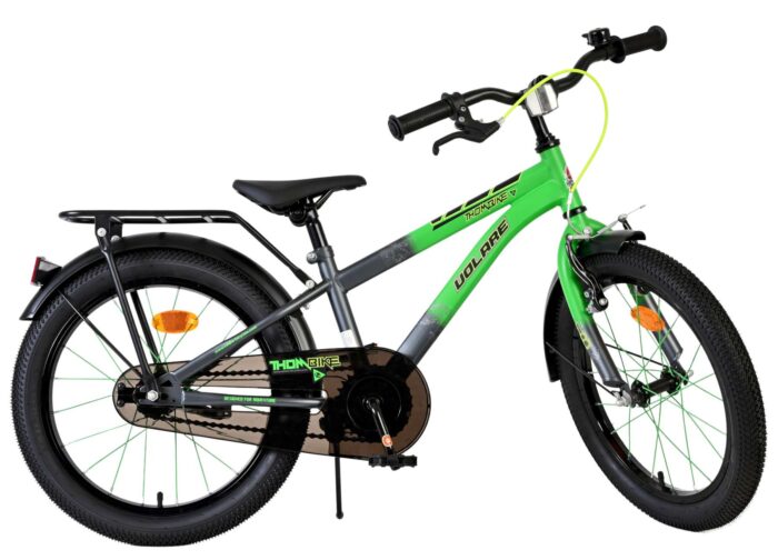 Volare Thombike Kinderfiets - Jongens - 18 inch - Groen Grijs - Afbeelding 10