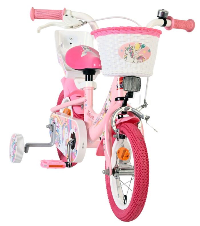 Volare Unicorn Kinderfiets - Meisjes - 12 inch - Roze - Afbeelding 5