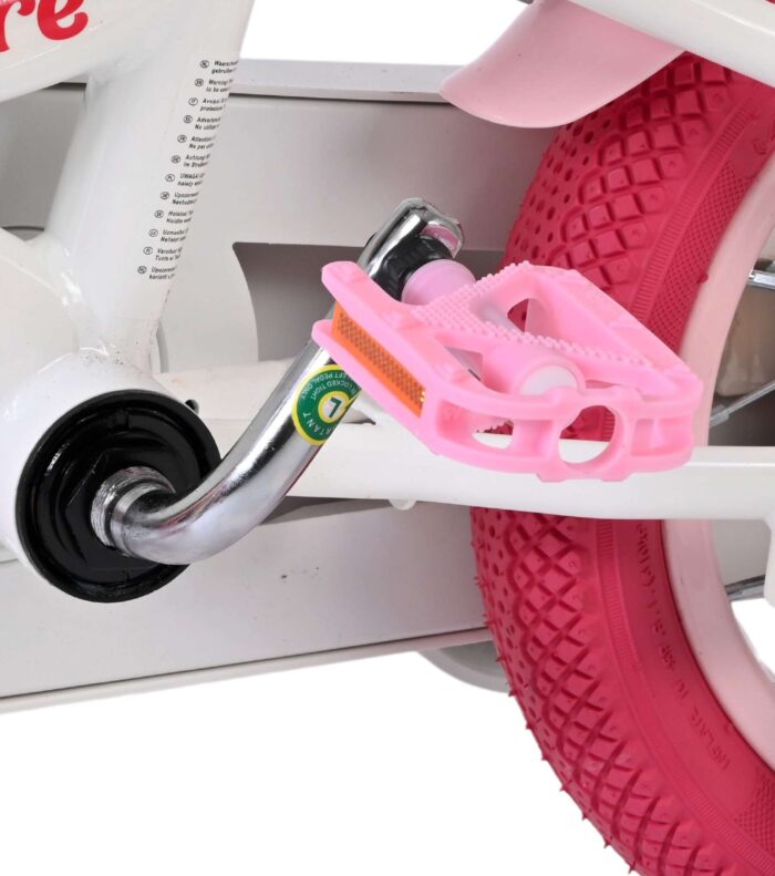 Volare Unicorn Kinderfiets - Meisjes - 12 inch - Wit - Afbeelding 9