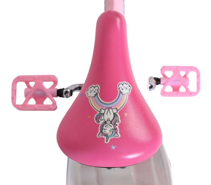 Volare Unicorn Kinderfiets - Meisjes - 14 inch - Roze - Afbeelding 4