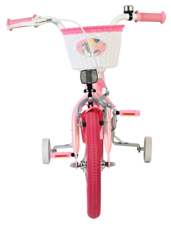 Volare Unicorn Kinderfiets - Meisjes - 14 inch - Roze - Afbeelding 6