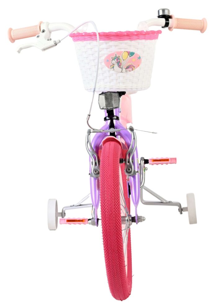 Volare Unicorn Kinderfiets - Meisjes - 16 inch - Paars - Afbeelding 6