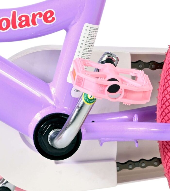 Volare Unicorn Kinderfiets - Meisjes - 16 inch - Paars - Afbeelding 9