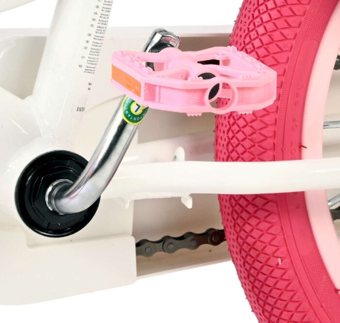 Volare Unicorn Kinderfiets - Meisjes - 16 inch - Wit - Afbeelding 9