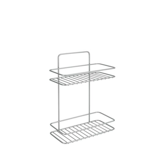 Badkamerrek Rechthoek Reflex 2 Etages  Zilvergrijs Tomado