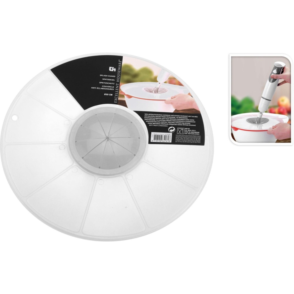 Spatdeksel voor mixer dia 30cm