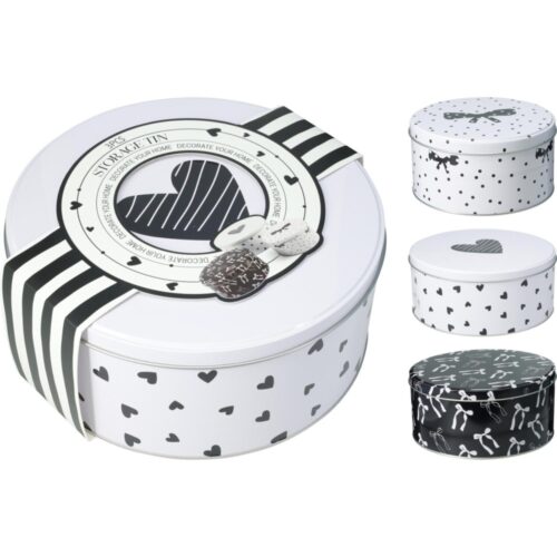 Voorraadblik set 3 stuks