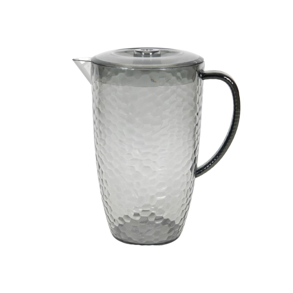 Schenkkan kunststof grijs 13