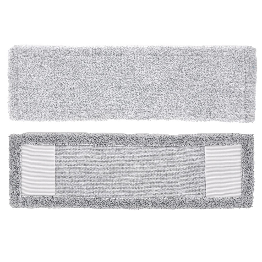 Clean home microvezel dweildoeken lichtgrijs  2 stuks