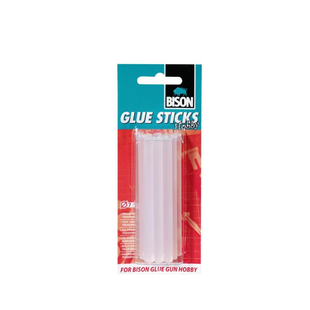 Bison Glue Sticks Hobby Blister 12 x 7 mm