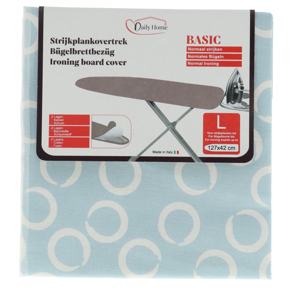 Daily home strijkhoes basic 135x50 cm