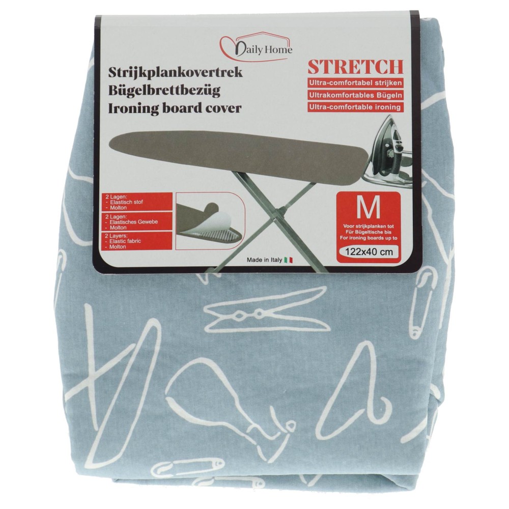 Daily home strijkhoes stretch 130x48 cm