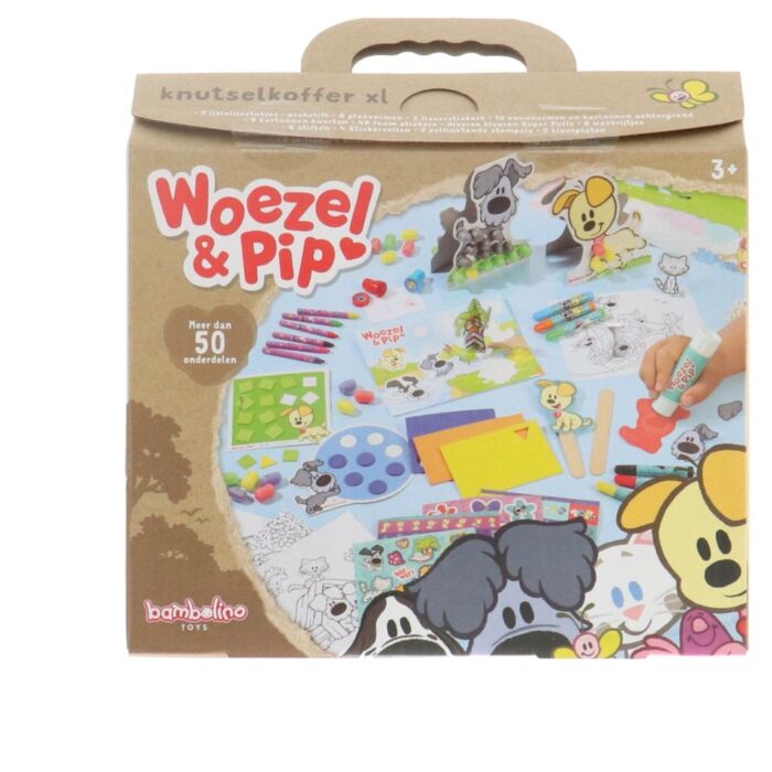 Woezel & Pip Knutsel Meeneemkoffer XL