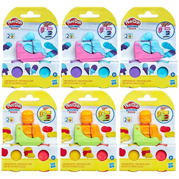 Play-Doh Mini Food Truck Playset Assorti