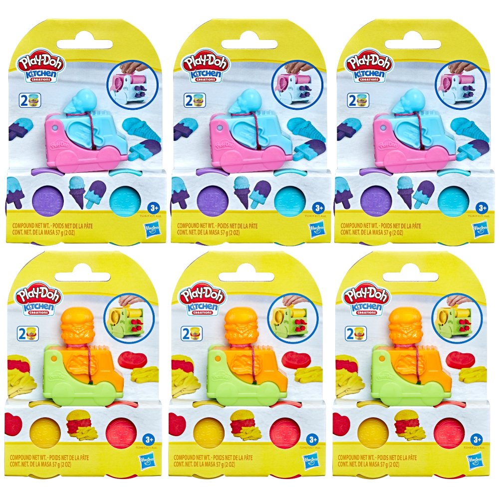 Play-Doh Mini Food Truck Playset Assorti