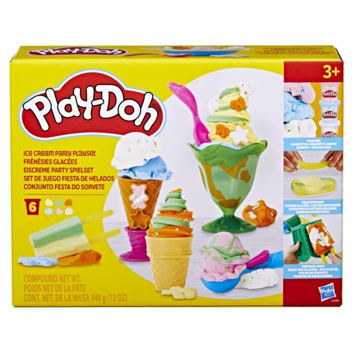 playdoh ijsjes feest