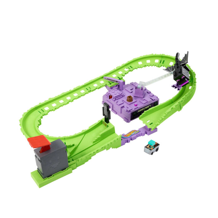 Hot Wheels Minecraft racetrack - Afbeelding 2