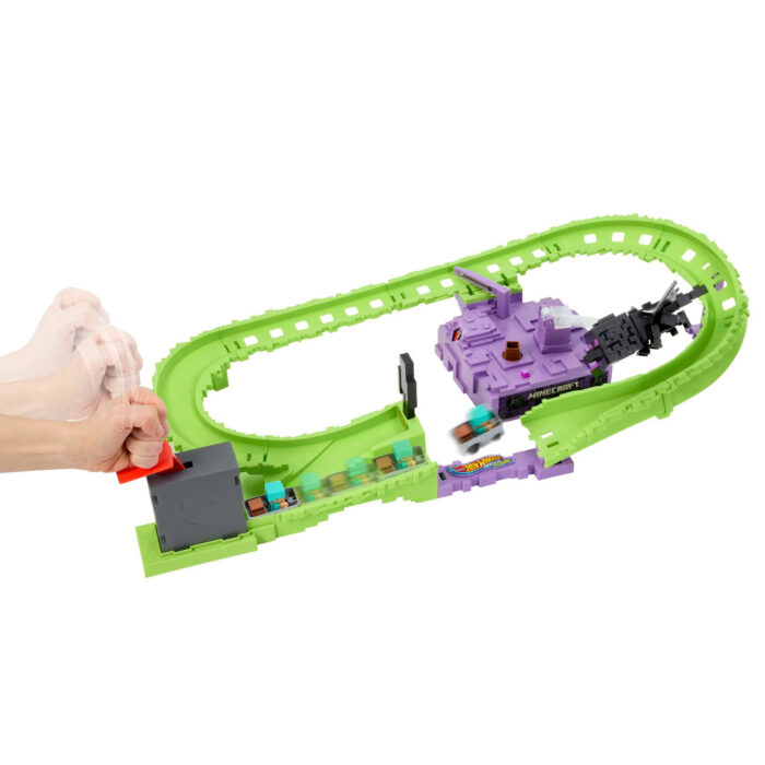 Hot Wheels Minecraft racetrack - Afbeelding 3