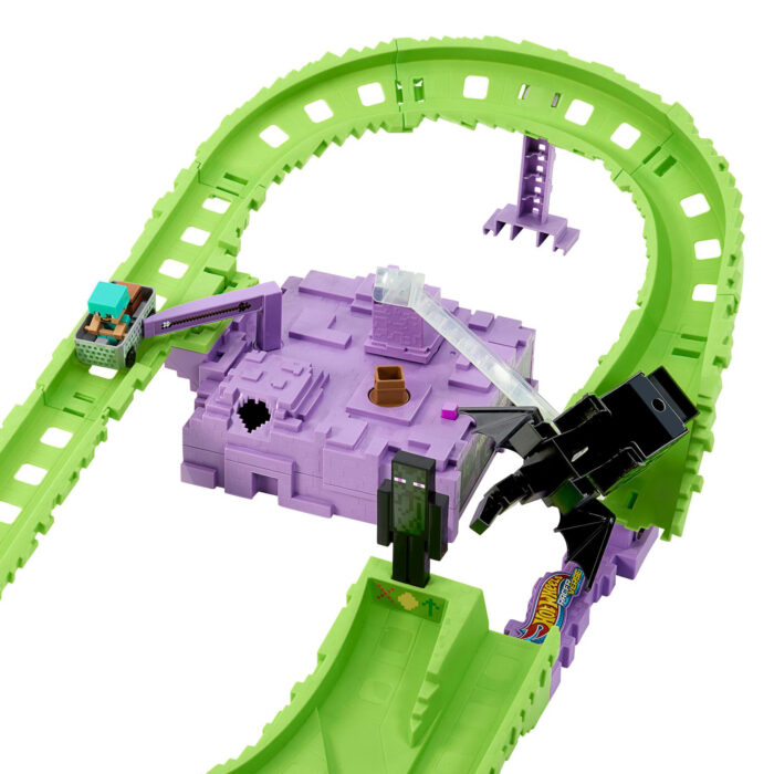 Hot Wheels Minecraft racetrack - Afbeelding 5